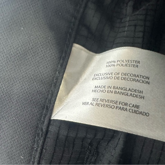 Banana Republic Men’s Black Flat Front Stretch Slim Fit Pant Size 34/30 New - Picture 7 of 9